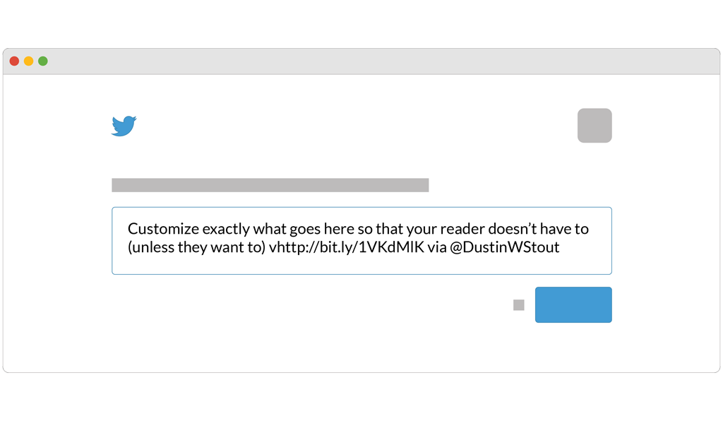 Custom Tweets
