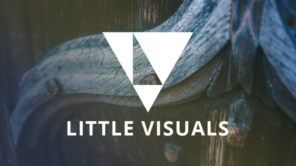 Little Visuals Logo Wallpaper